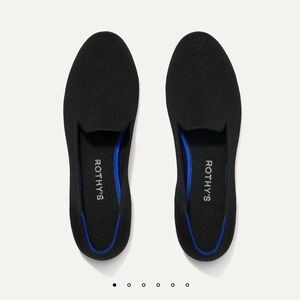 Rothy's Loafers NWOT Black Solid Size 9